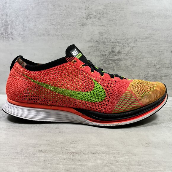 Nike Flyknit Racer Running Shoes - Men's Size 13 - Picture 4 of 10